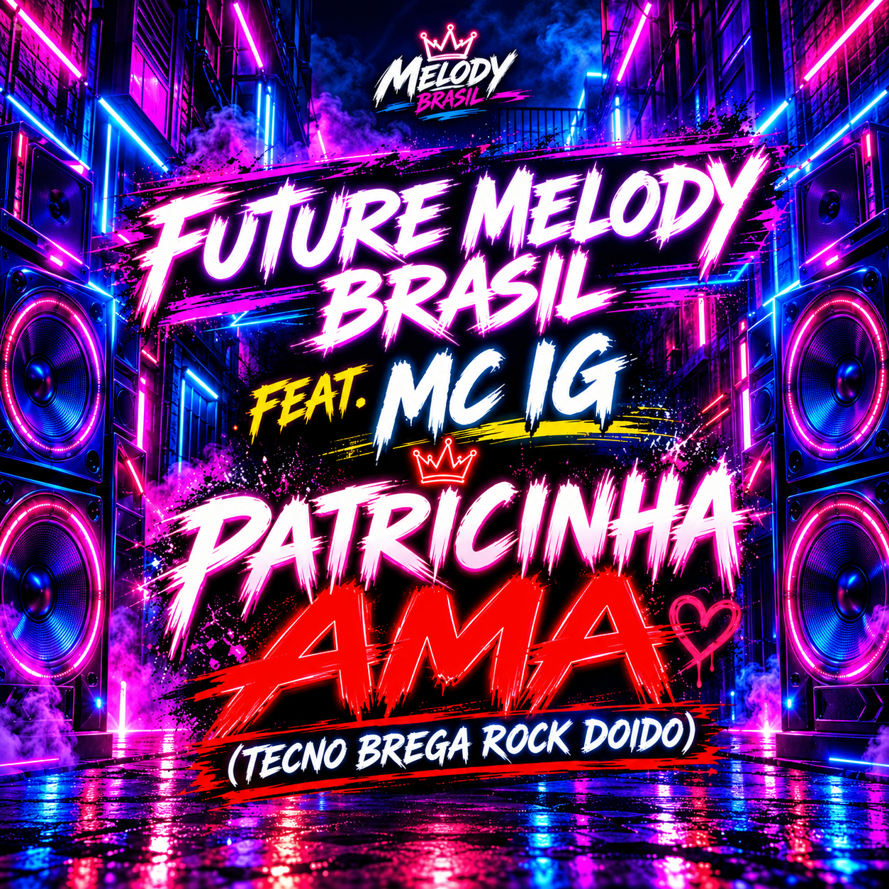 Future Melody Brasil E Mc Ig - Patricinha Ama (Rock Doido)